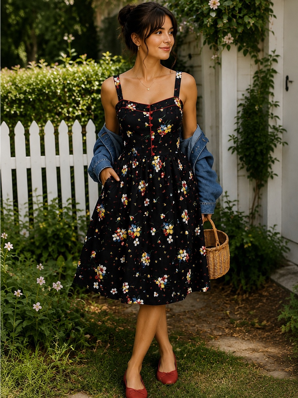 ✨ Vintage 90s/Y2K Floral Sundress ✨